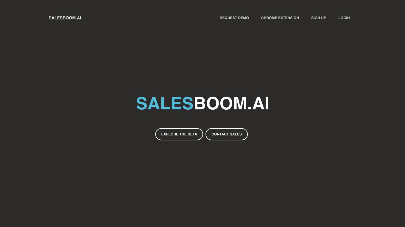 SalesBoom.AI screenshot