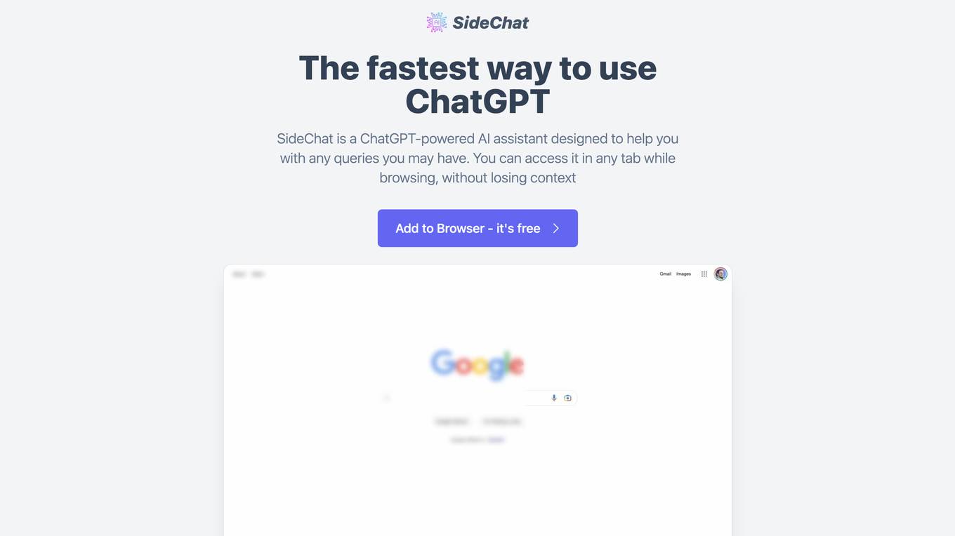 SideChat Screenshot