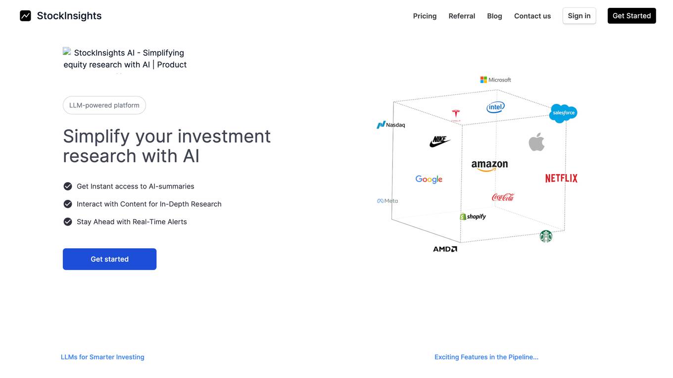 StockInsights Screenshot