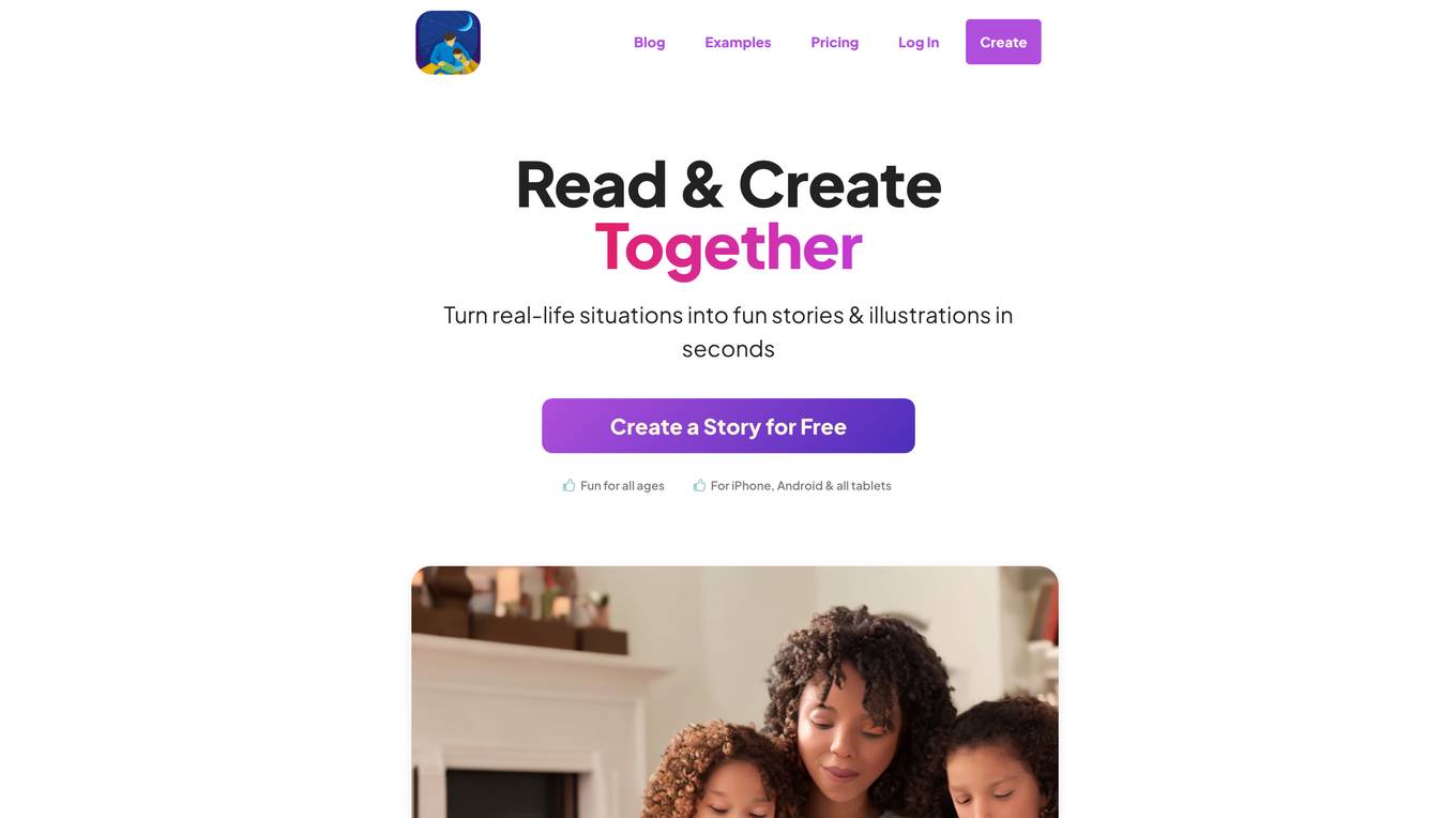 StoriesForKids.ai Screenshot