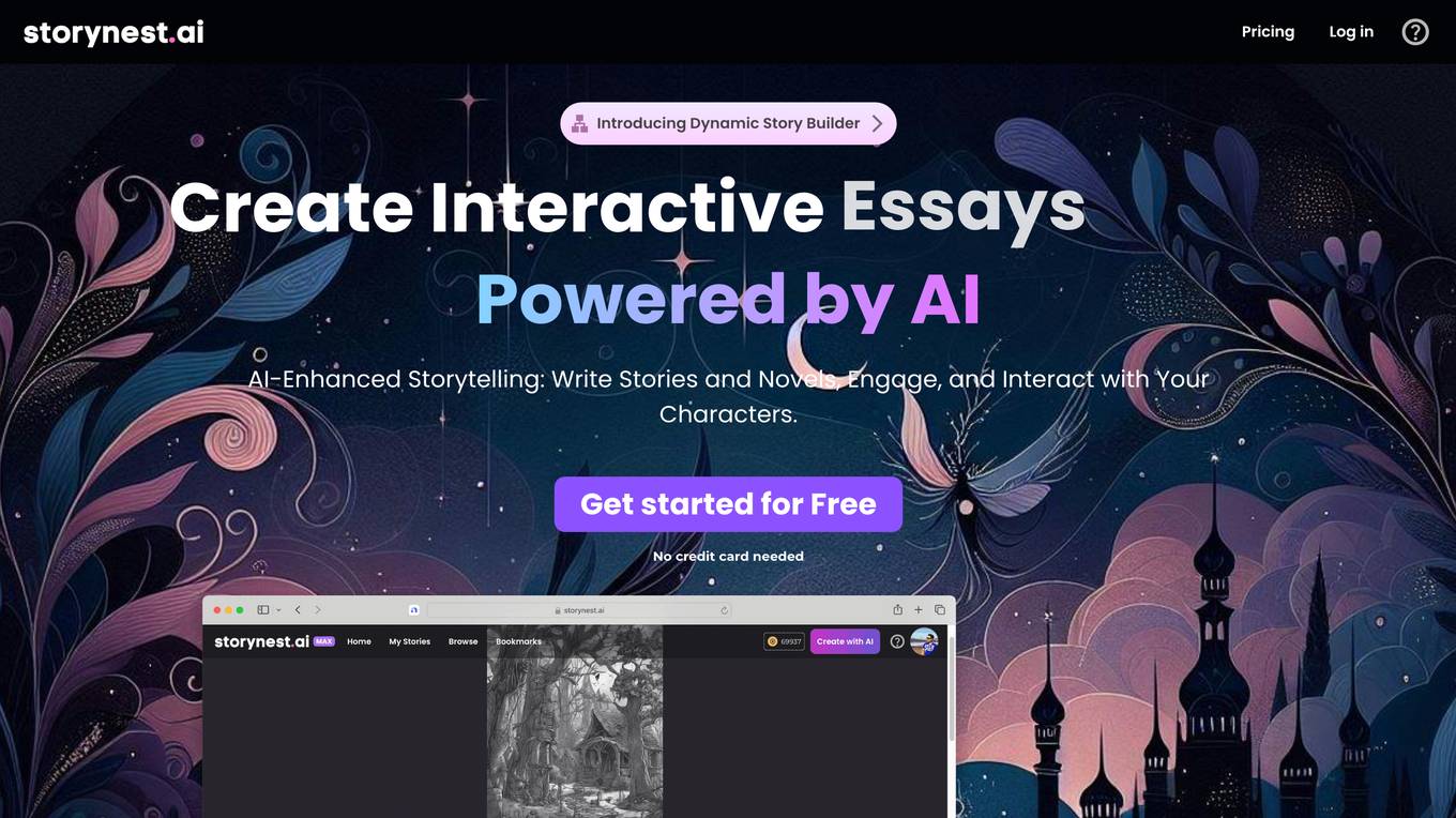 StoryNest.ai Screenshot