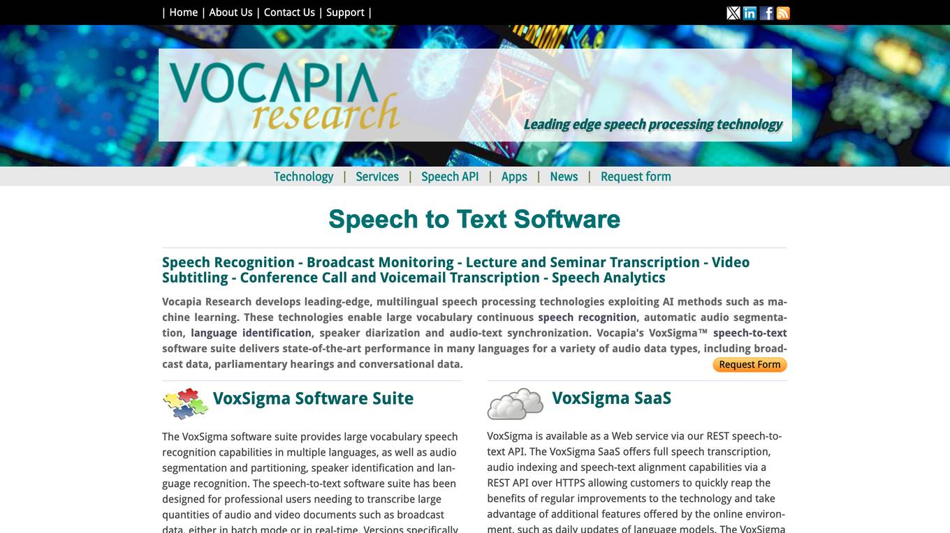 VoxSigma screenshot