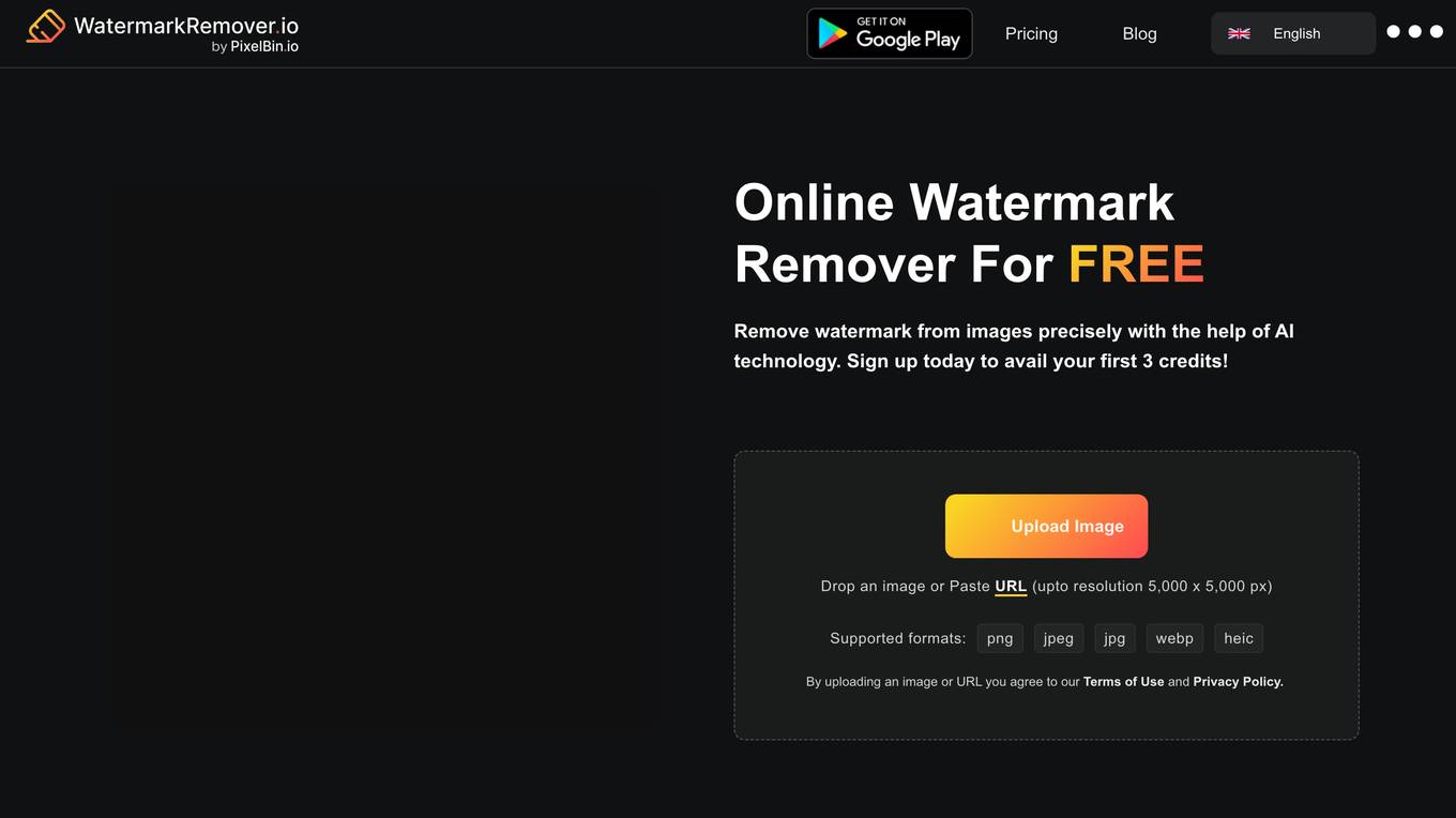 WatermarkRemover.io Screenshot