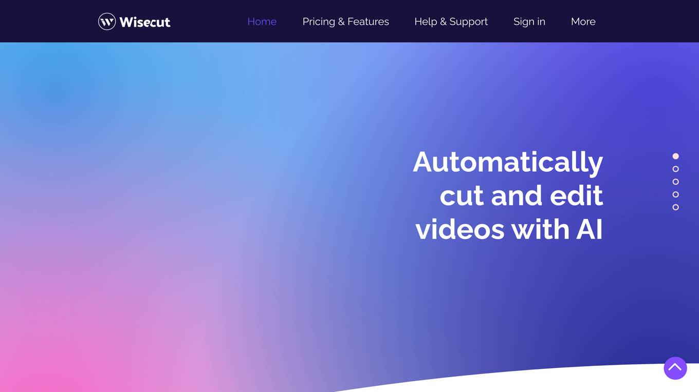 Wisecut screenshot