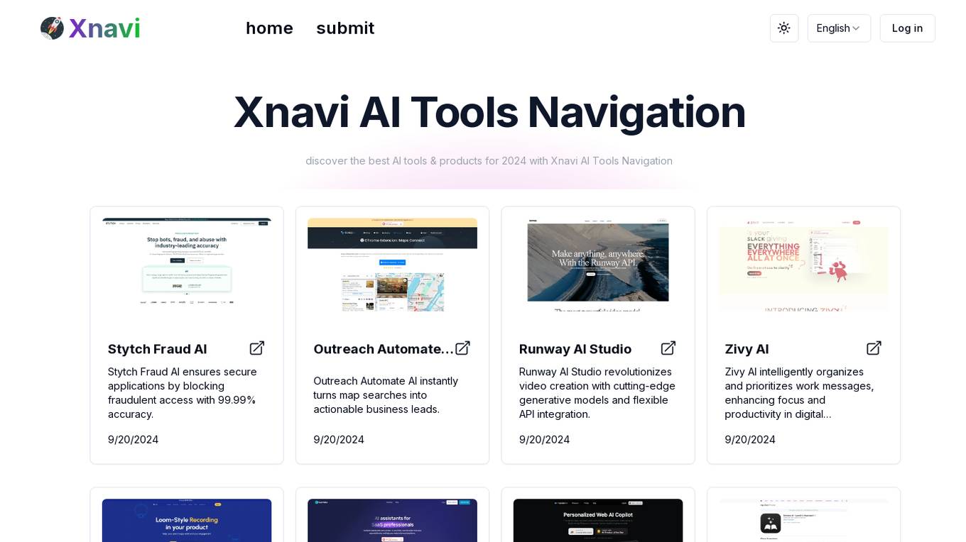 Xnavi screenshot