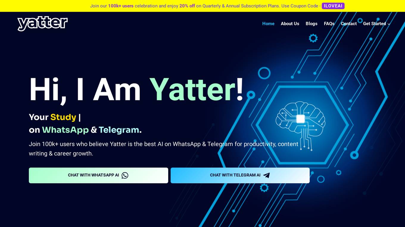 Yatter AI Screenshot