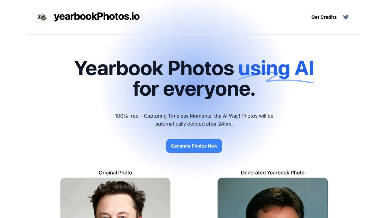 YearbookPhotos.io screenshot