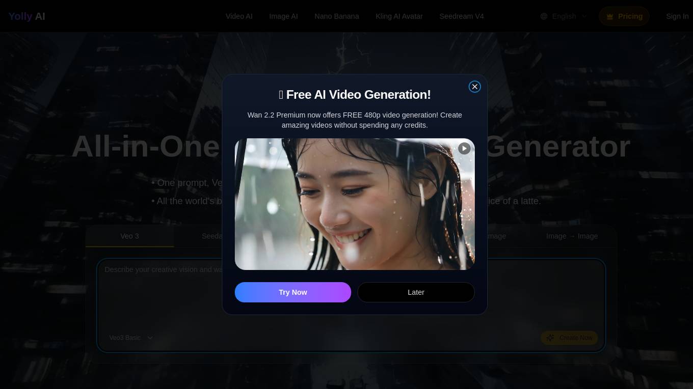 Yolly AI Screenshot