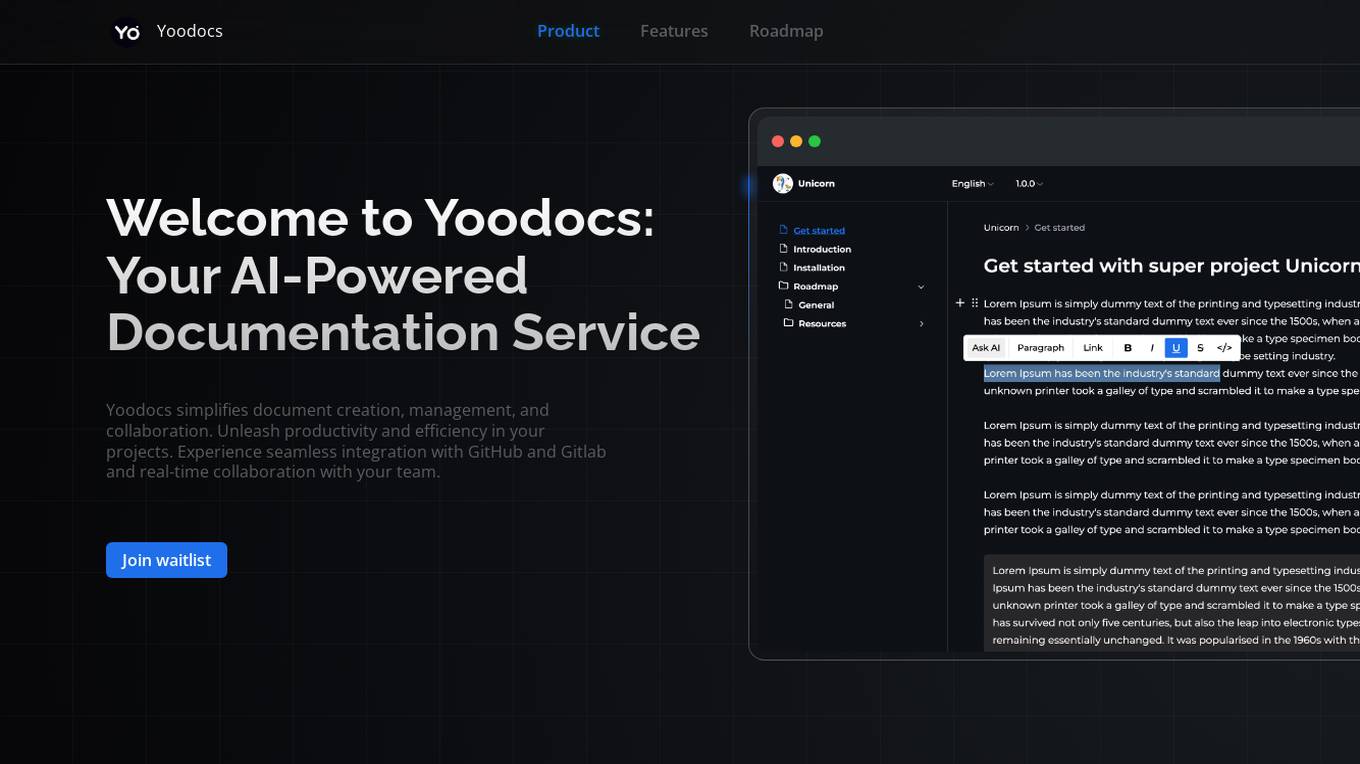 Yoodocs Screenshot