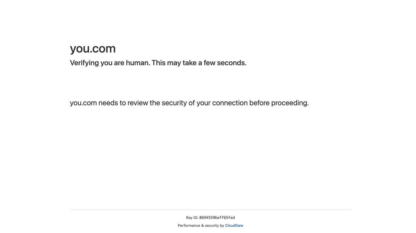 Cloudflare Security Service screenshot