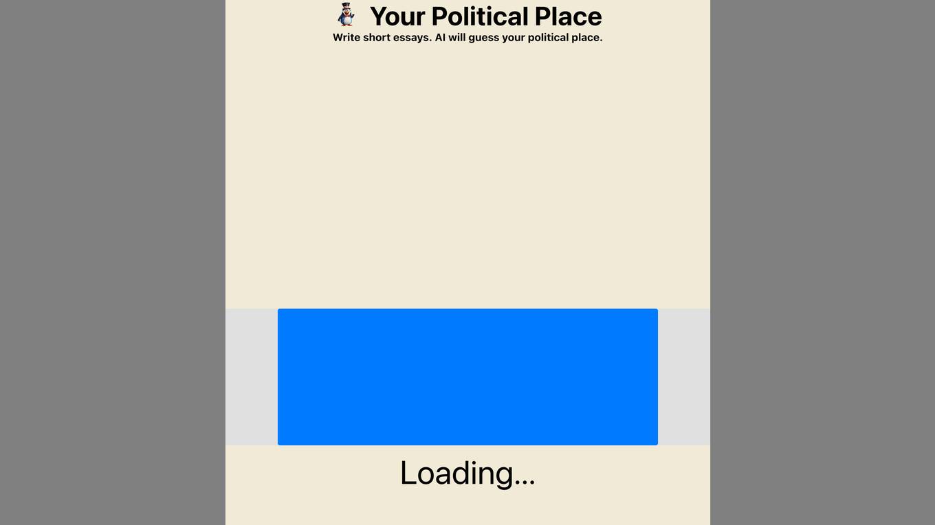 Your Political Place Screenshot