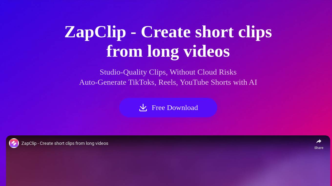 ZapClip Screenshot