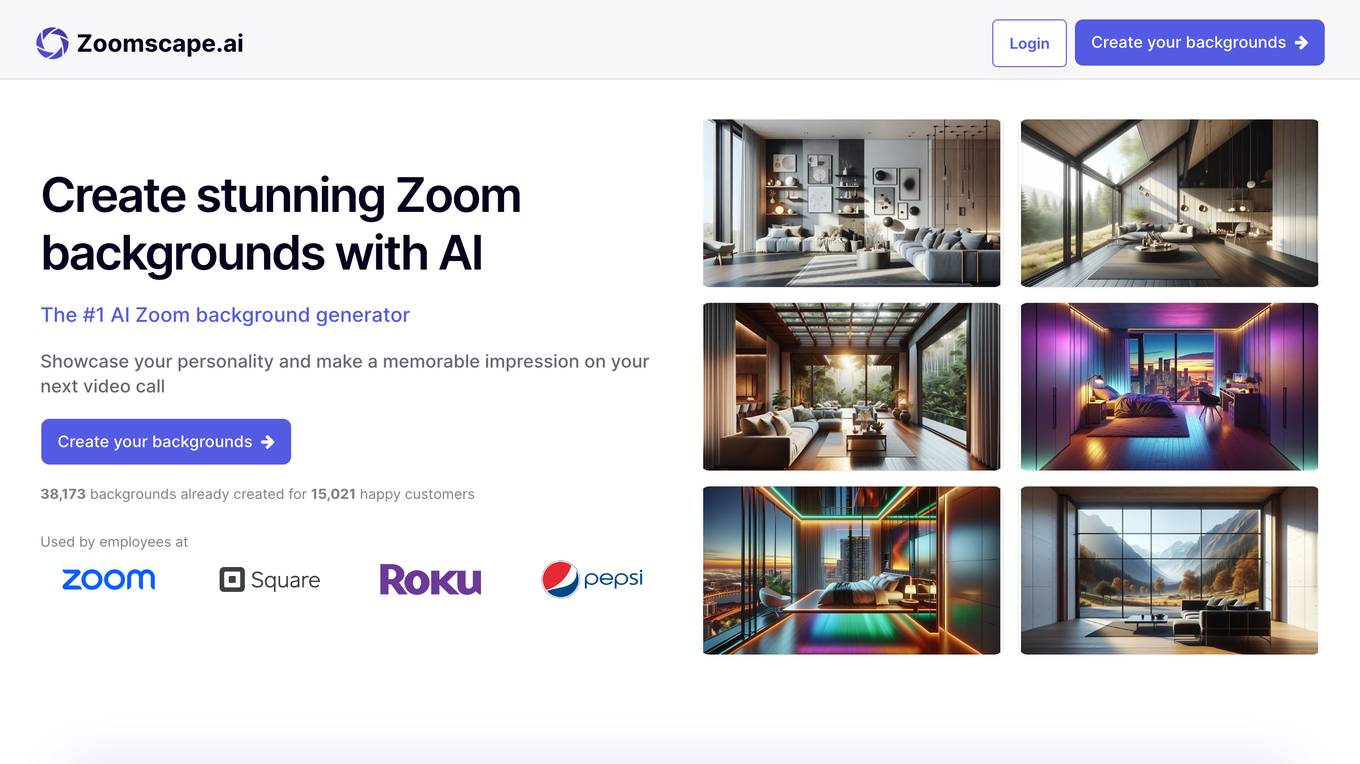 ZoomScape.ai Screenshot