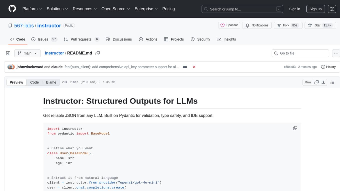 instructor Screenshot