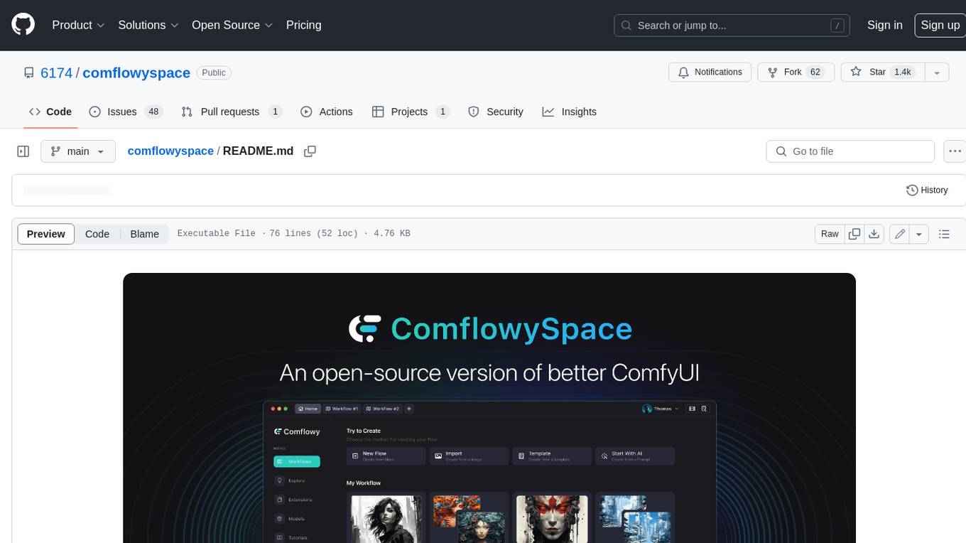 comflowyspace Screenshot