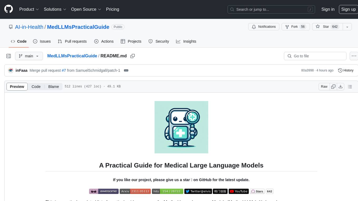 MedLLMsPracticalGuide Screenshot