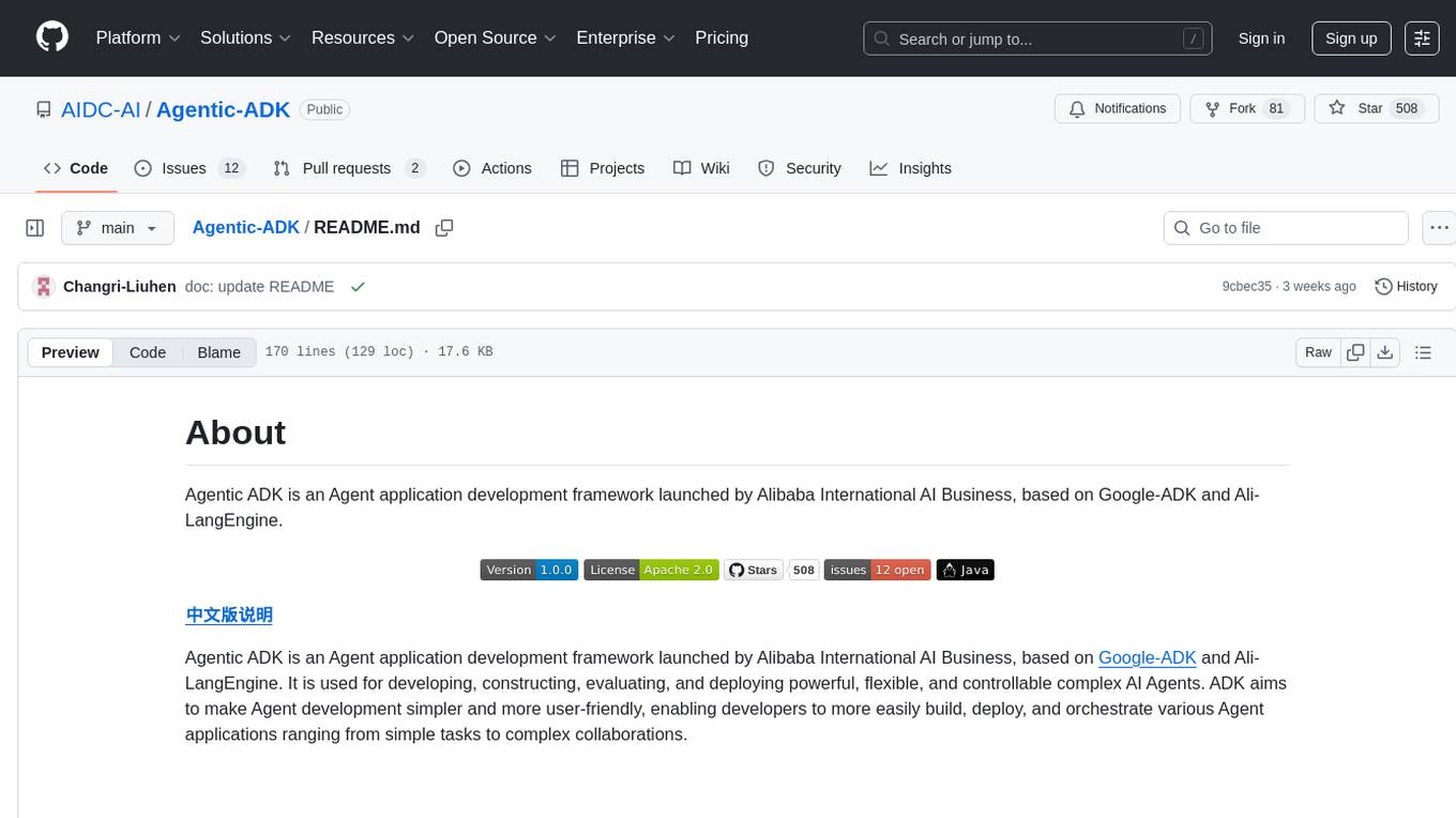 Agentic-ADK Screenshot