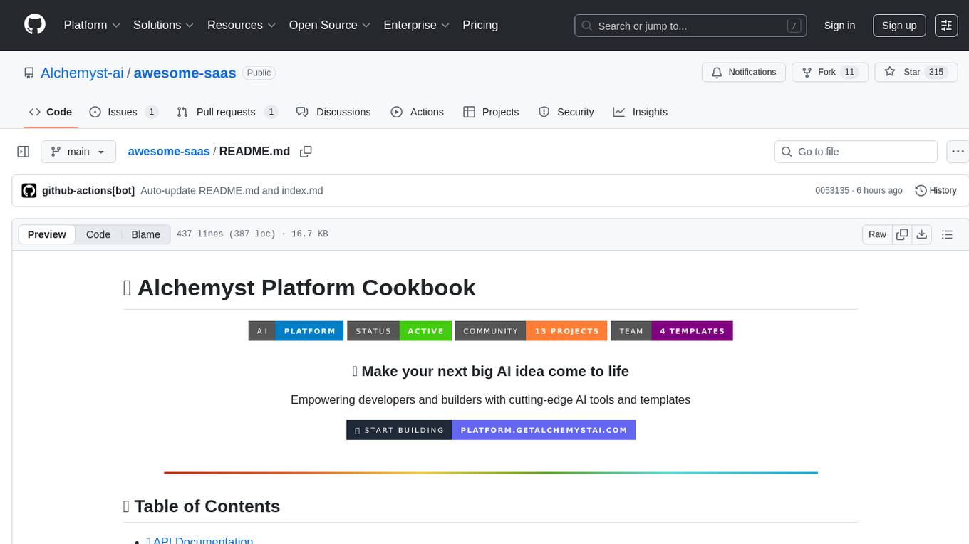 awesome-saas Screenshot