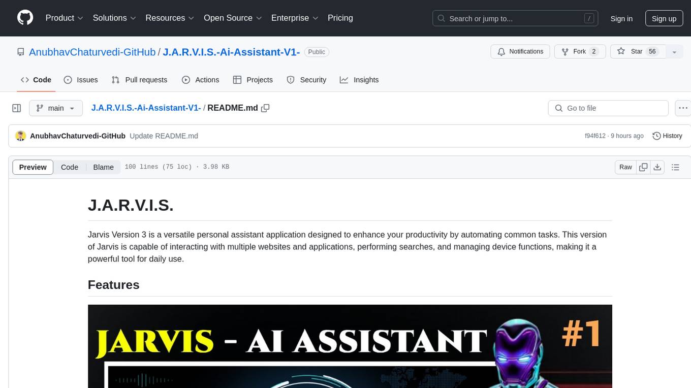 J.A.R.V.I.S.-Ai-Assistant-V1- Screenshot