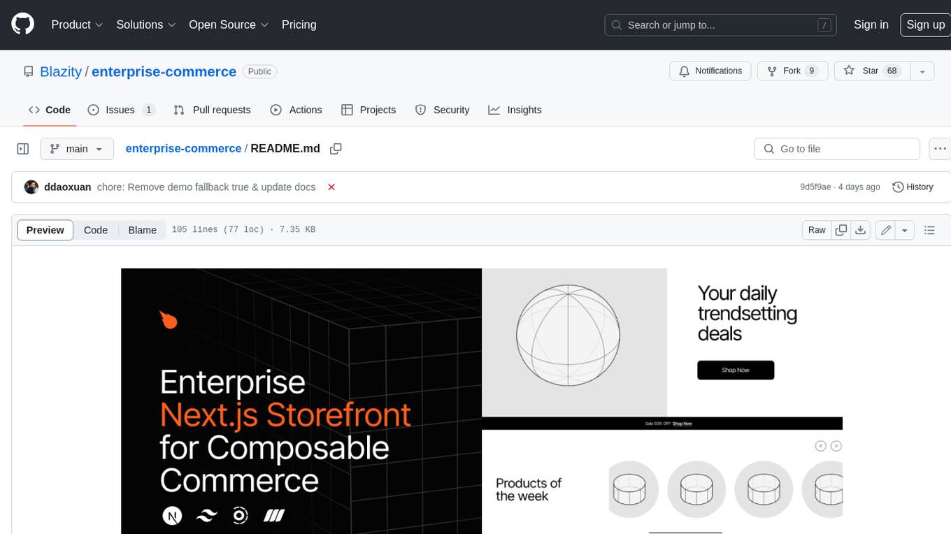 enterprise-commerce Screenshot