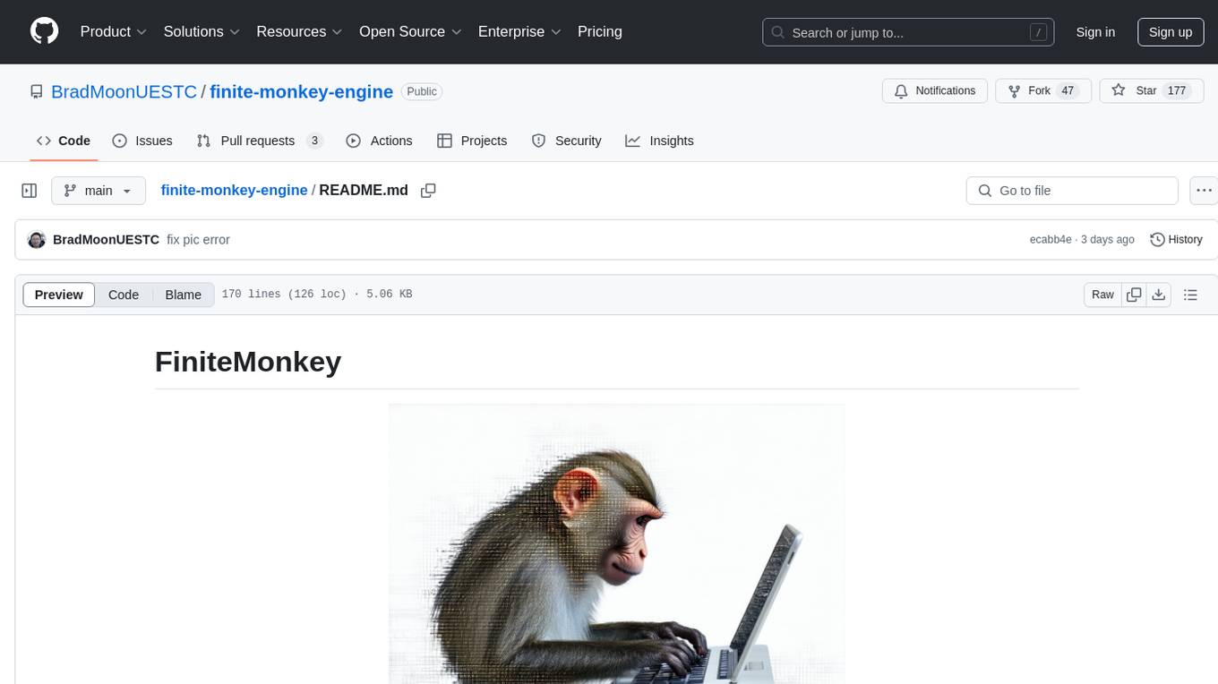 finite-monkey-engine Screenshot