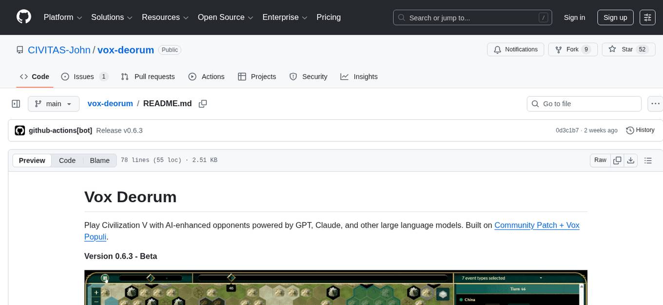 vox-deorum Screenshot