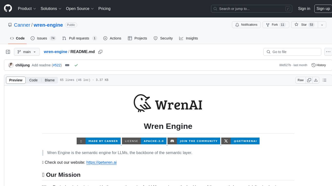 wren-engine Screenshot