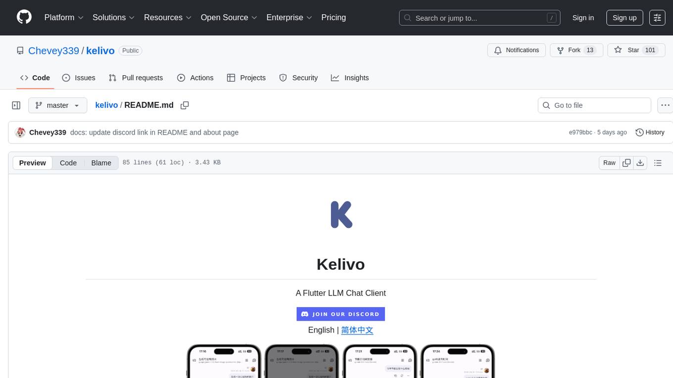 kelivo Screenshot