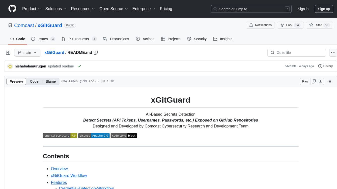 xGitGuard Screenshot