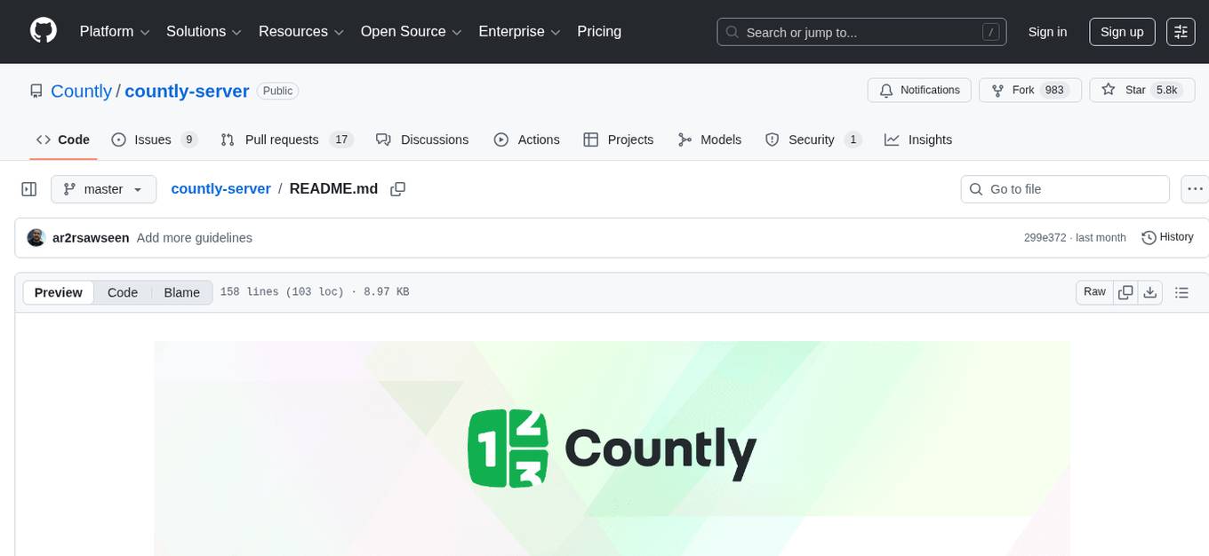 countly-server Screenshot