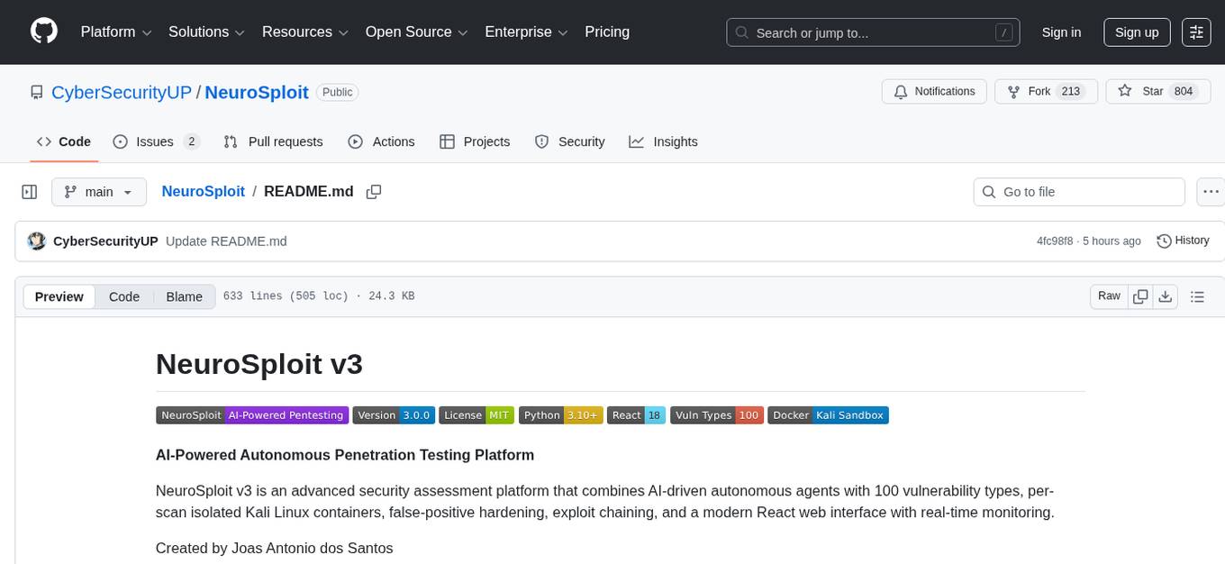 NeuroSploit Screenshot