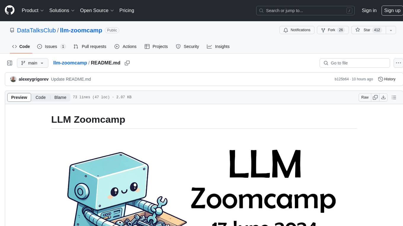 llm-zoomcamp Screenshot