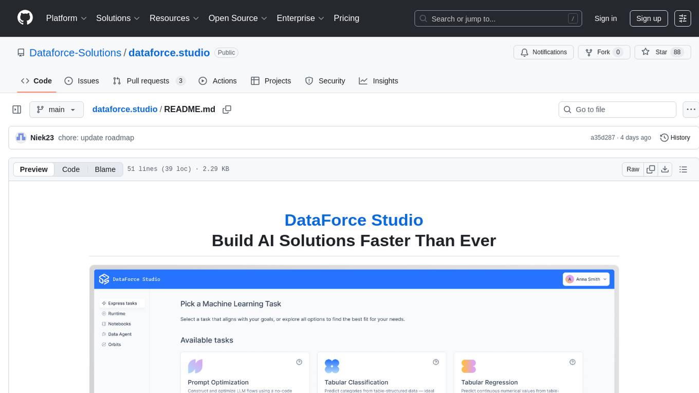 dataforce.studio Screenshot
