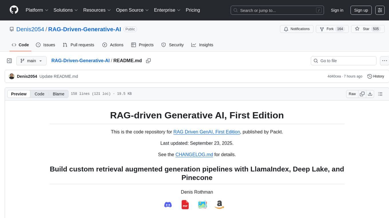 RAG-Driven-Generative-AI Screenshot