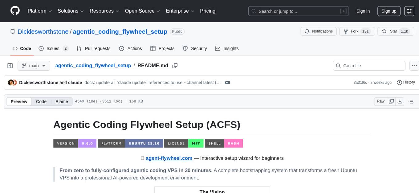 agentic_coding_flywheel_setup Screenshot