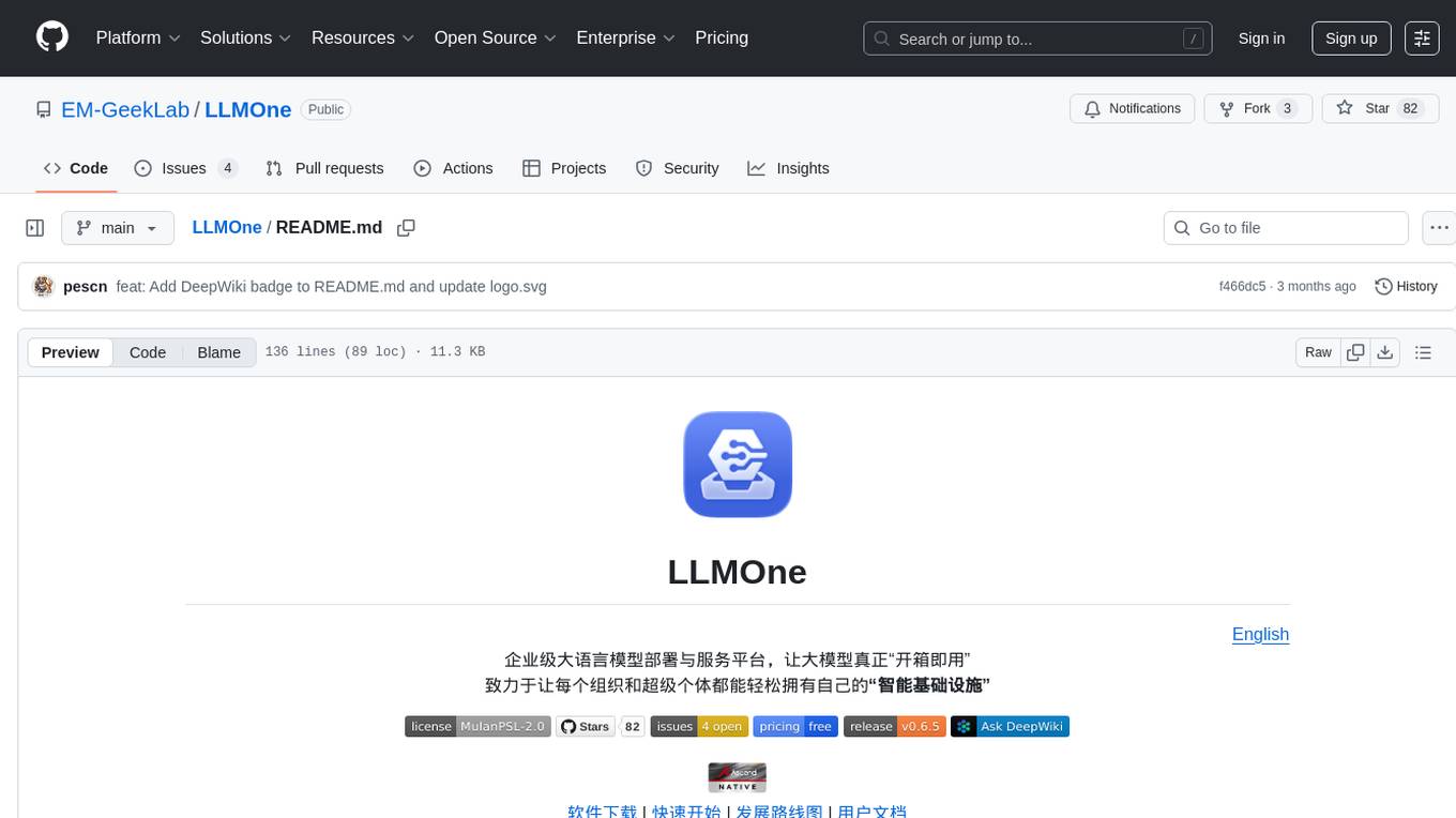 LLMOne Screenshot