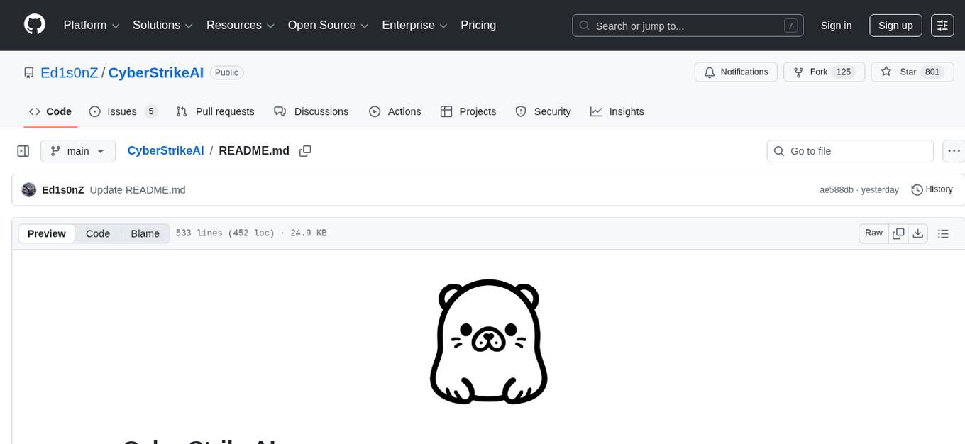 CyberStrikeAI Screenshot