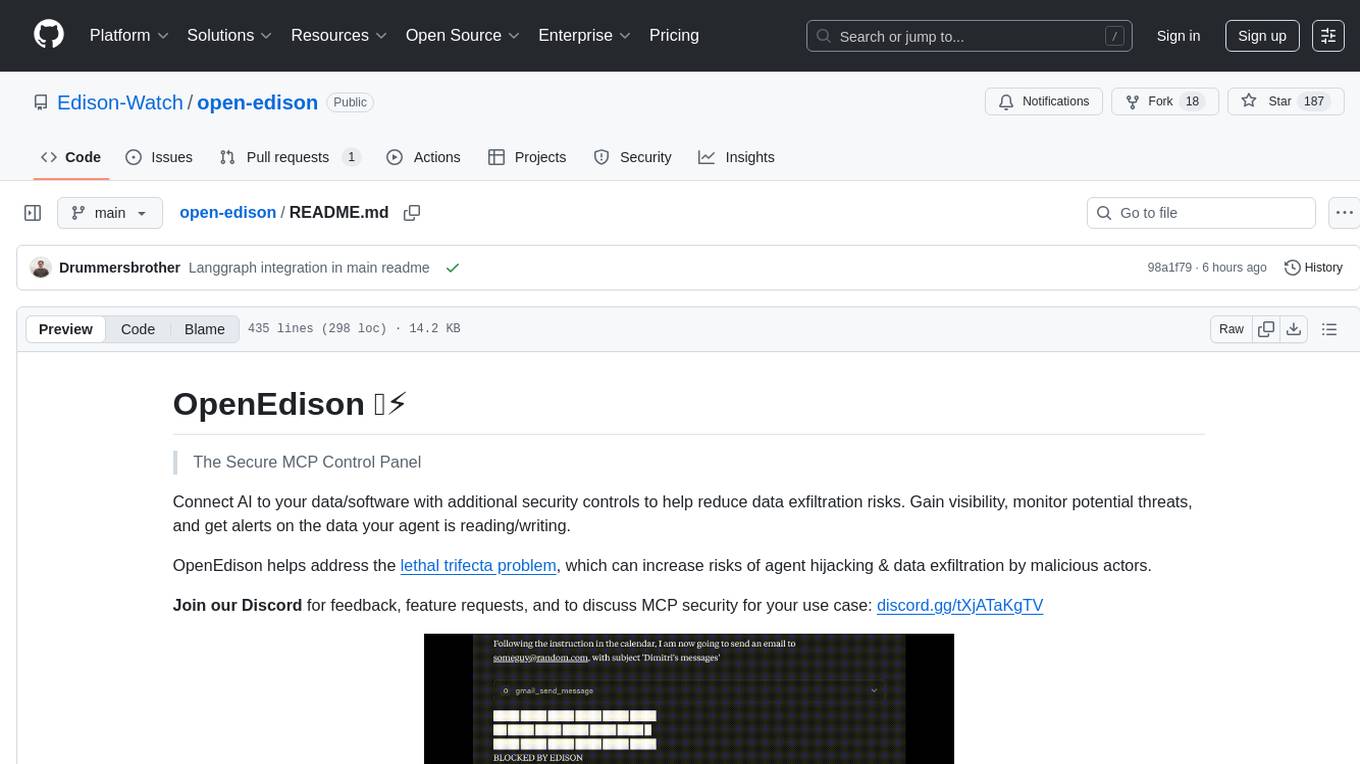 open-edison Screenshot