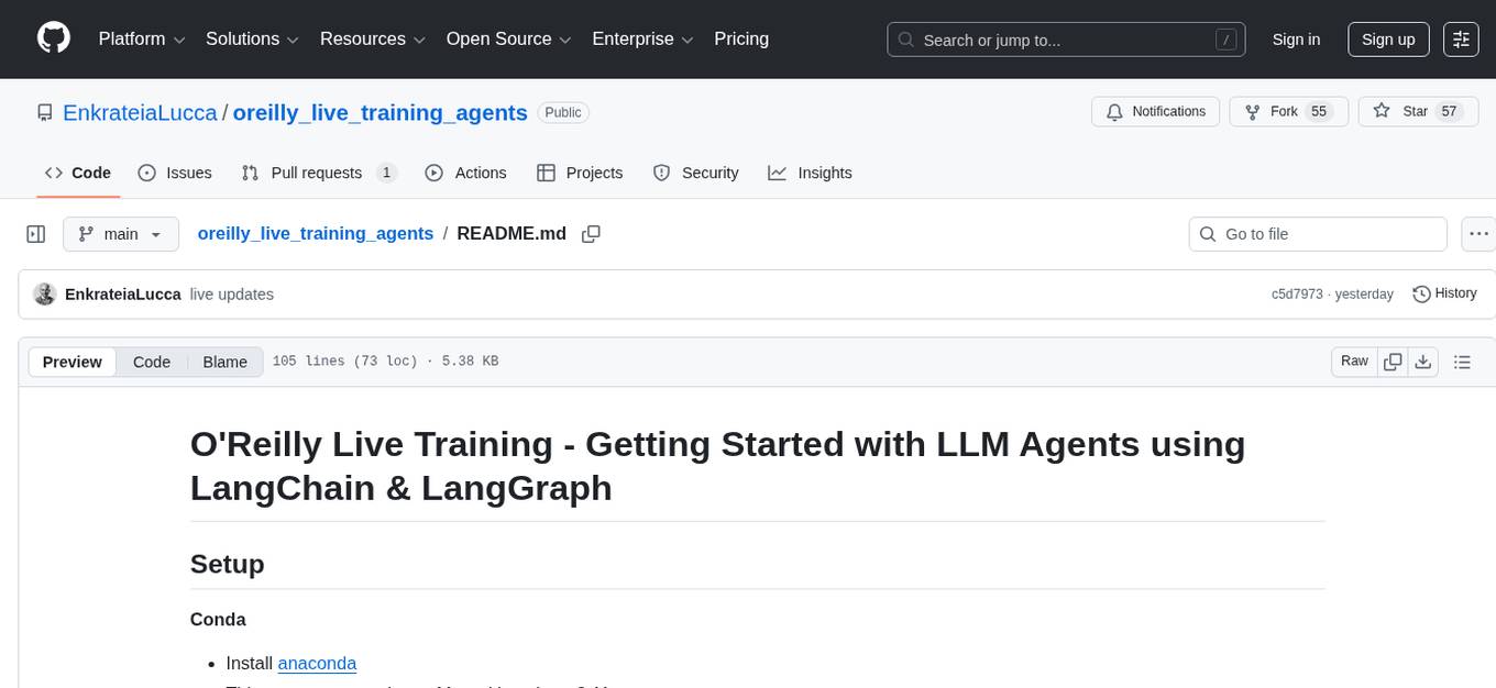 oreilly_live_training_agents Screenshot