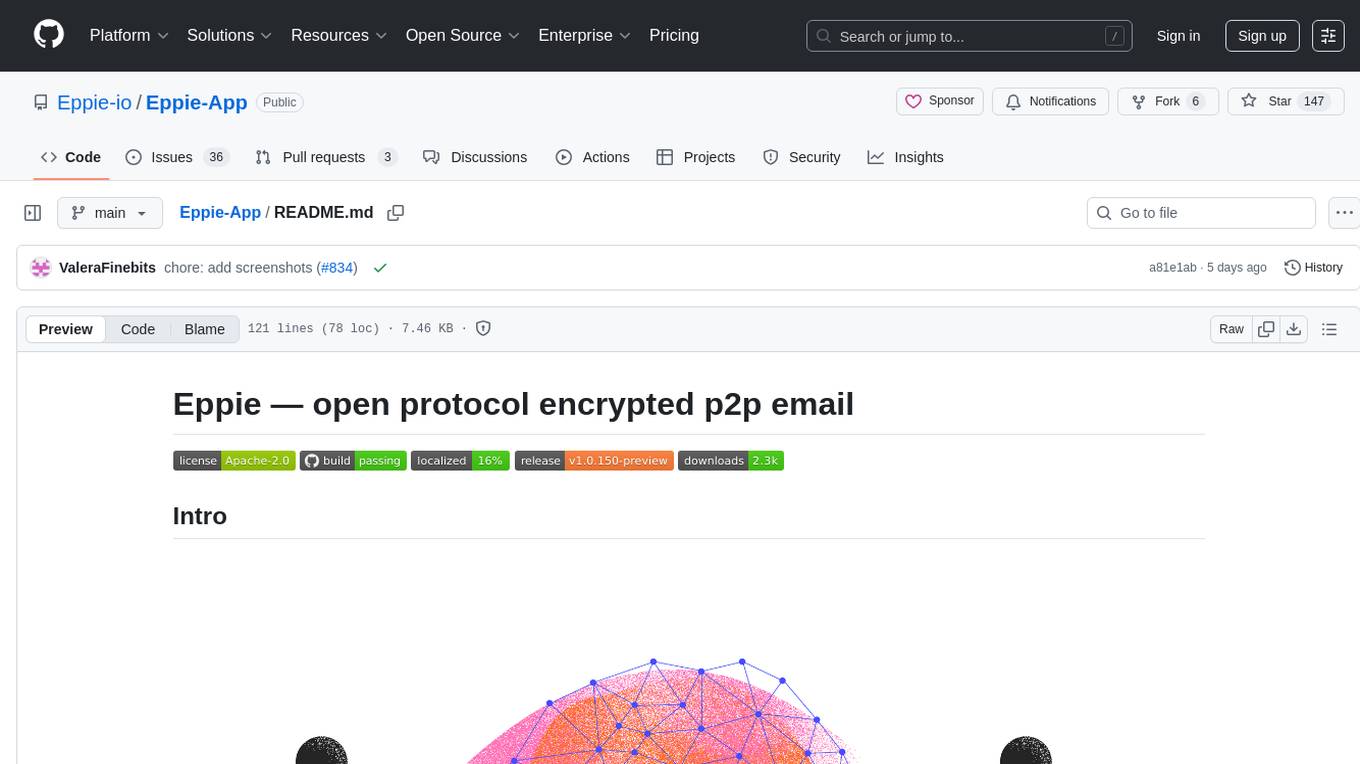 Eppie-App Screenshot