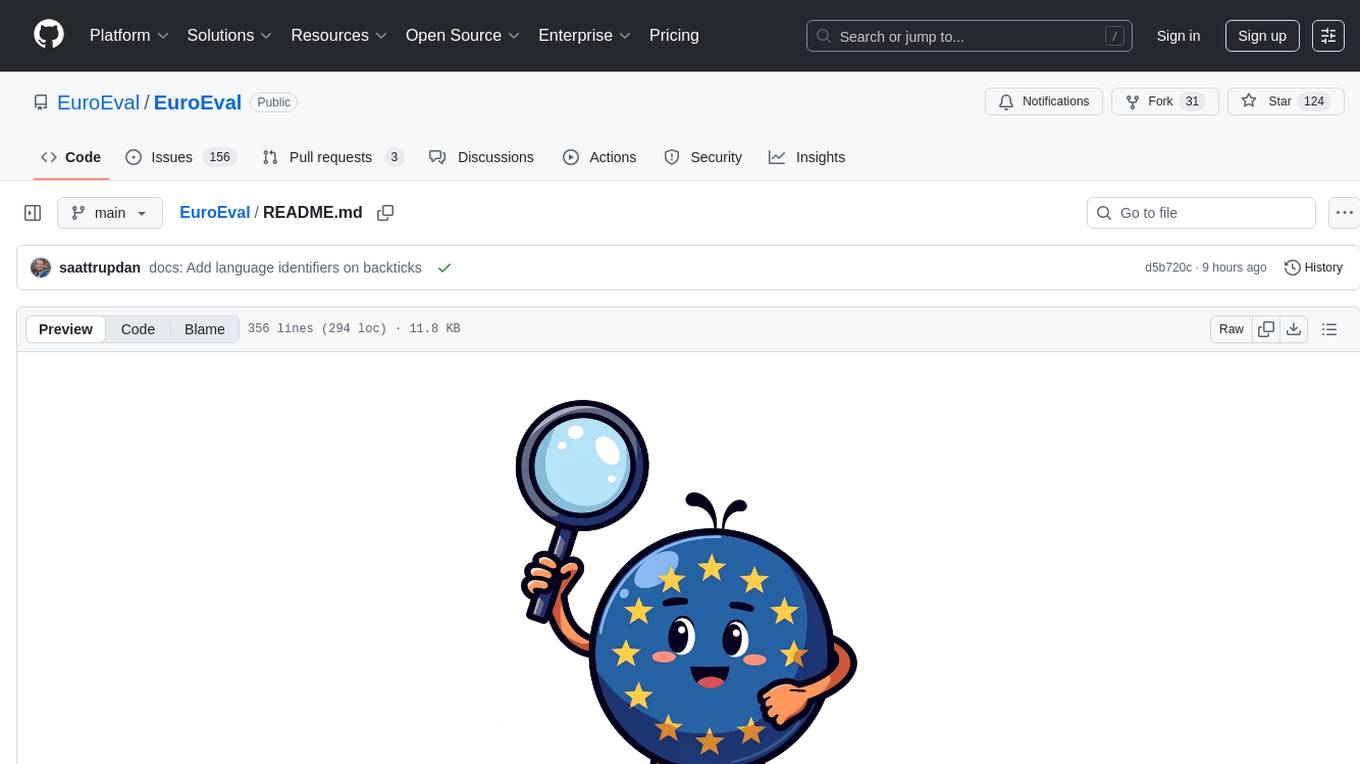 EuroEval Screenshot