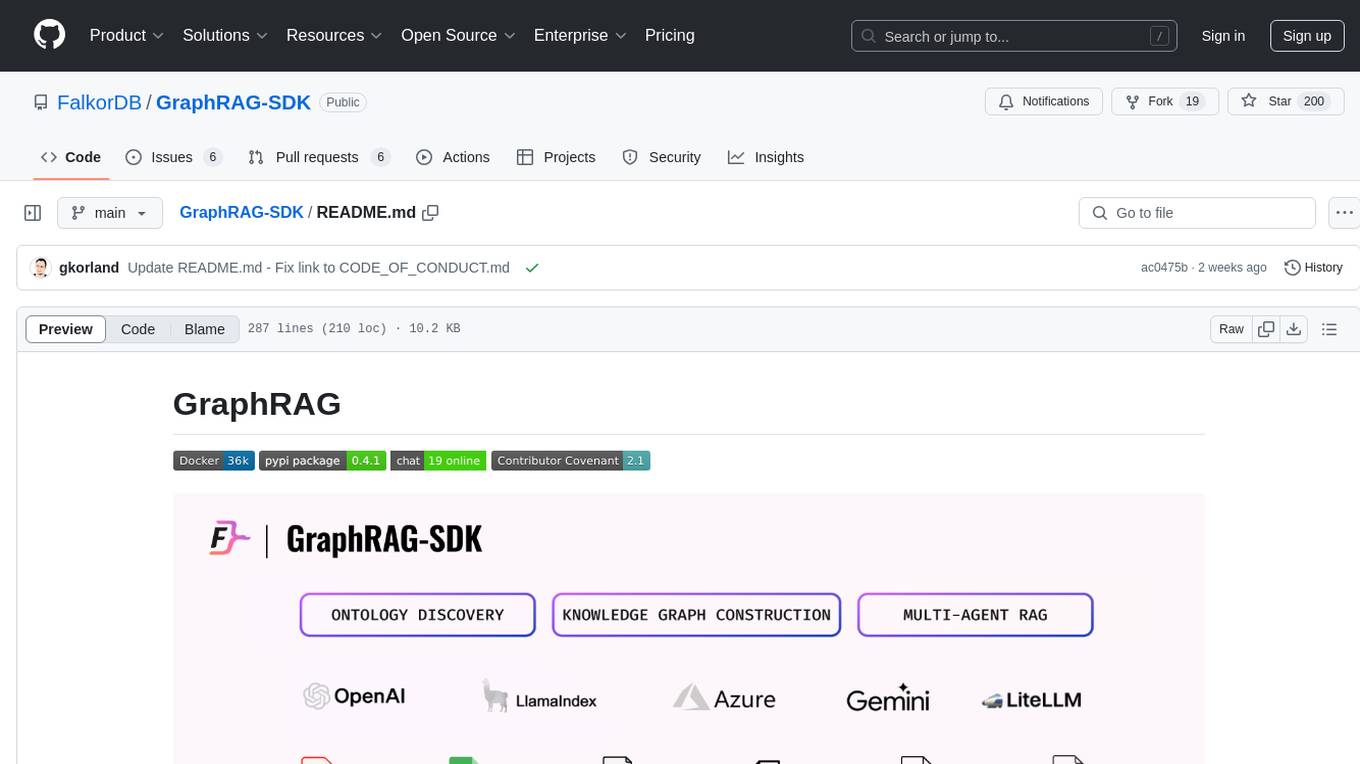 GraphRAG-SDK Screenshot