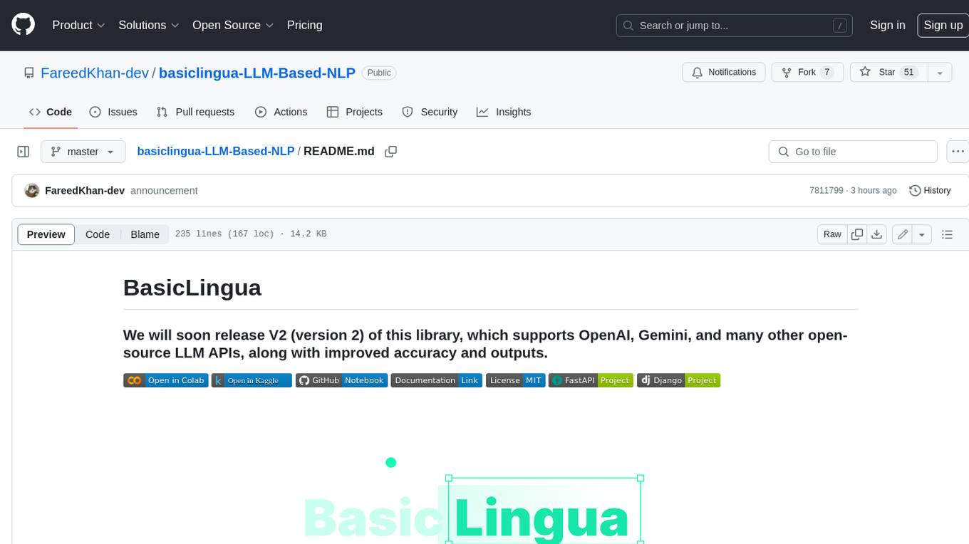 basiclingua-LLM-Based-NLP Screenshot