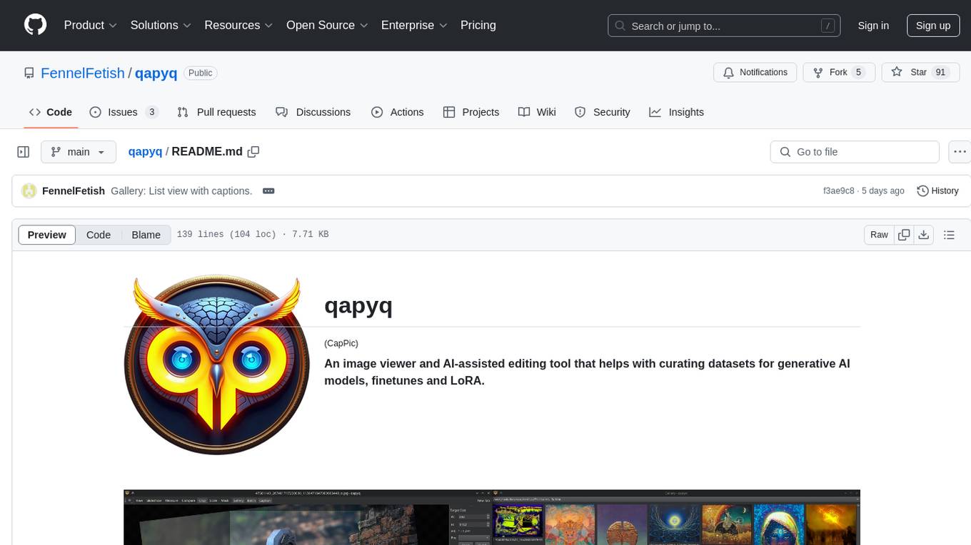 qapyq Screenshot