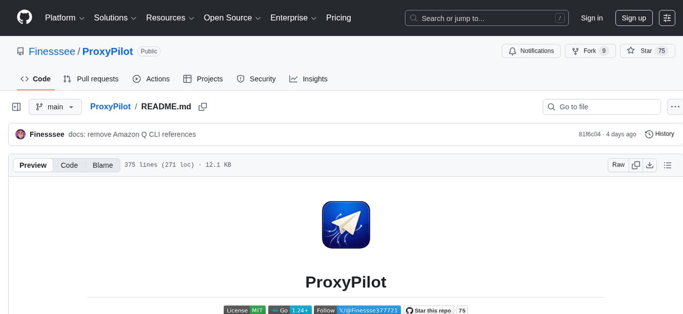 ProxyPilot Screenshot