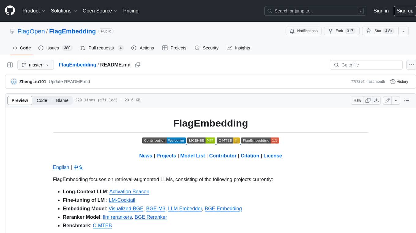 FlagEmbedding Screenshot