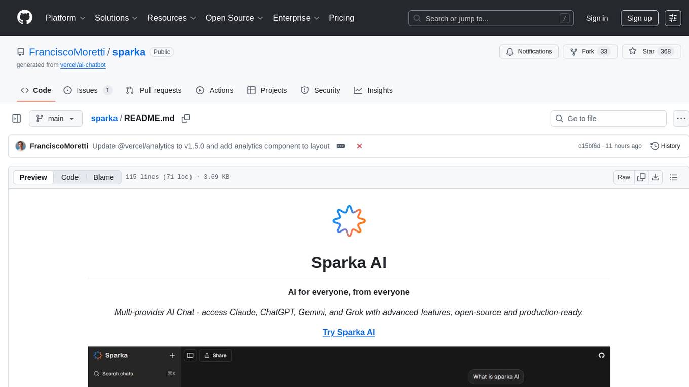sparka Screenshot