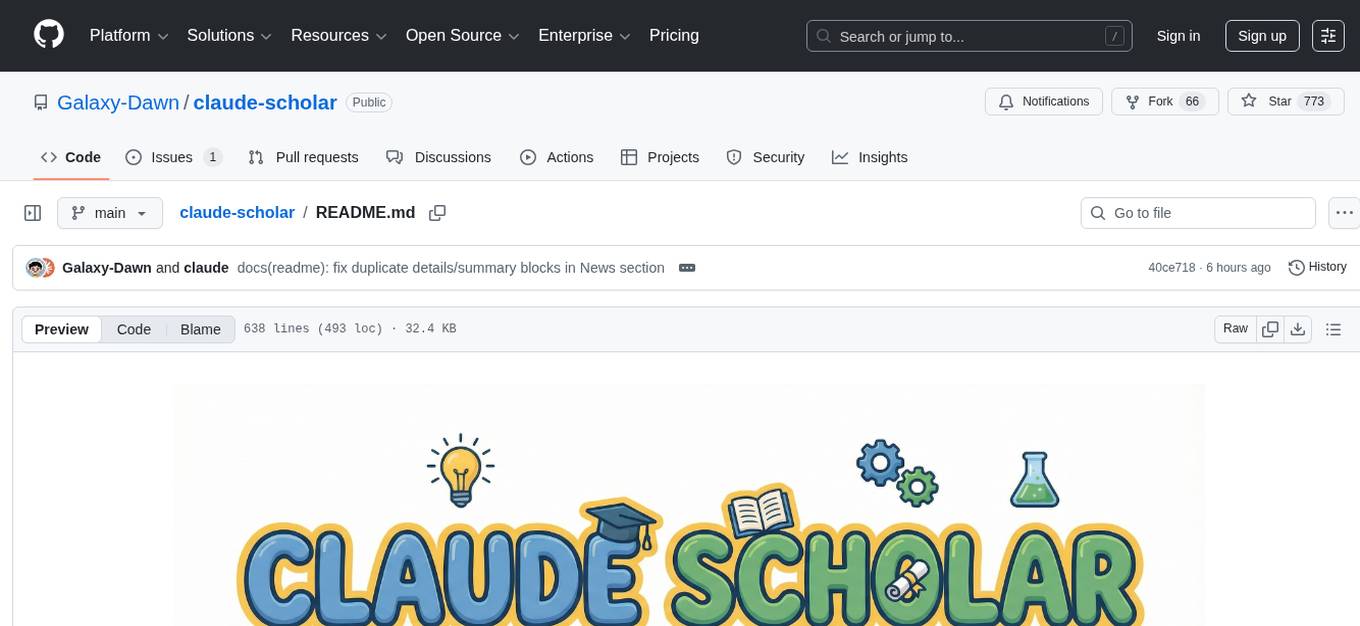 claude-scholar Screenshot