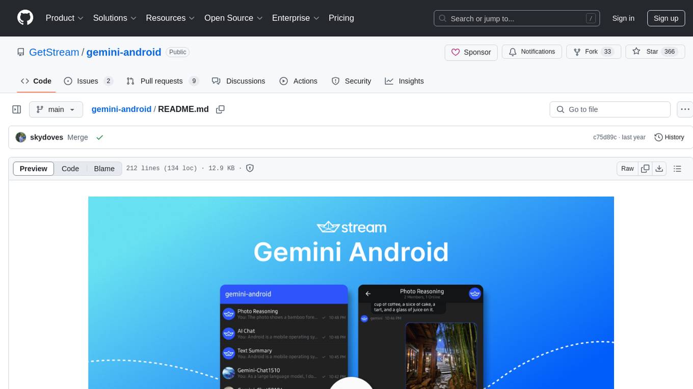 gemini-android Screenshot