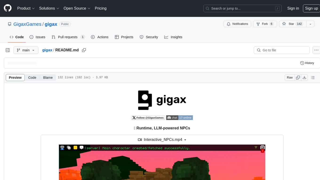 gigax Screenshot